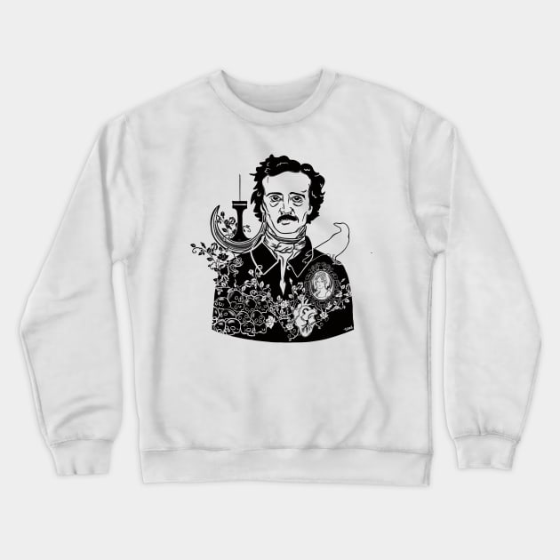 The Imp of the POEverse. Crewneck Sweatshirt by Tori Jo